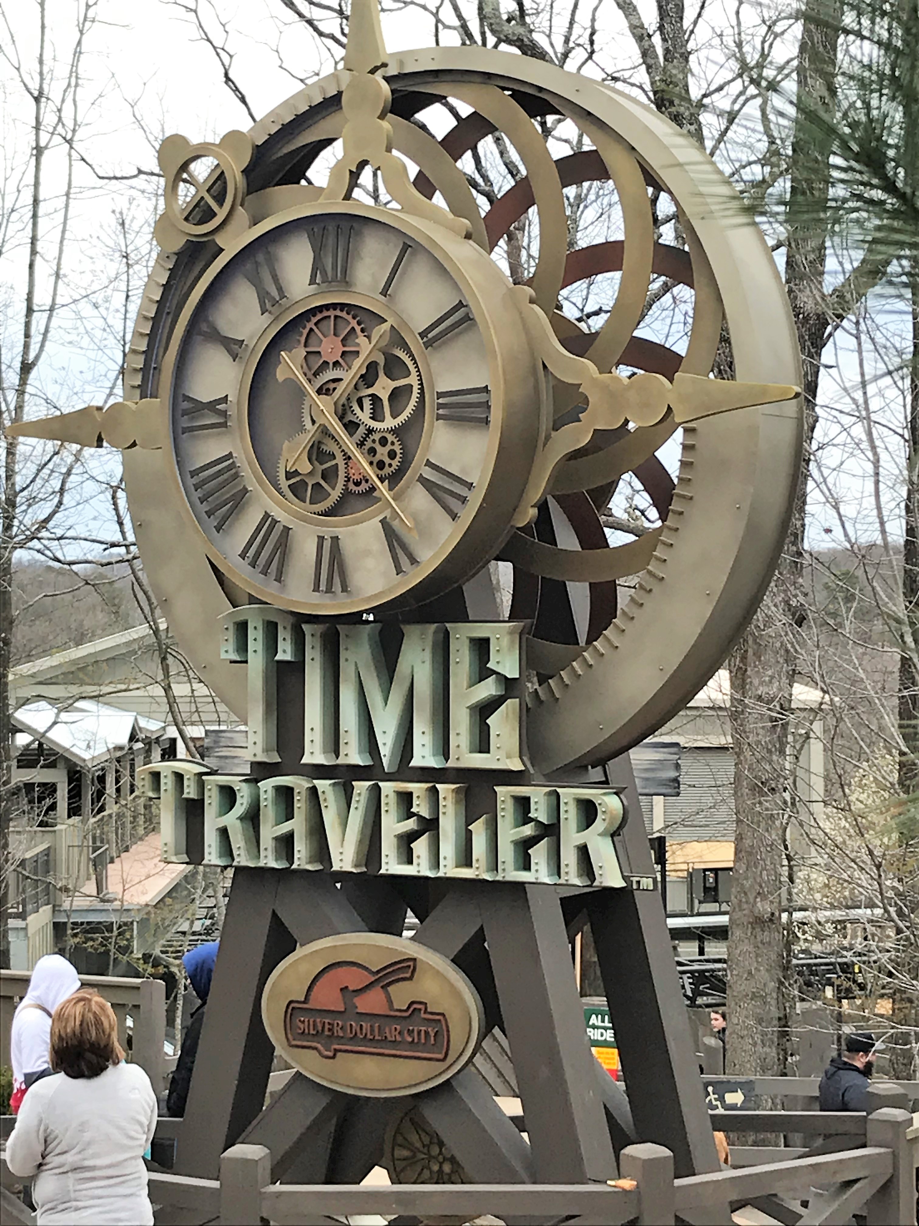 time traveller at silver dollar city