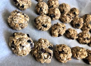 Nut Butter Oatmeal Protein Balls