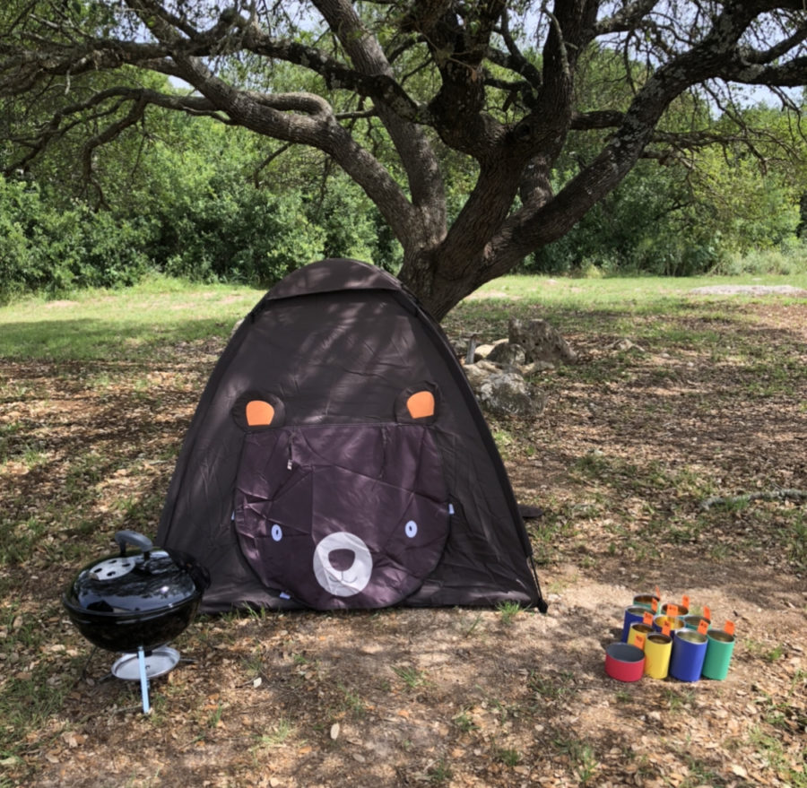 DIY Backyard Camping