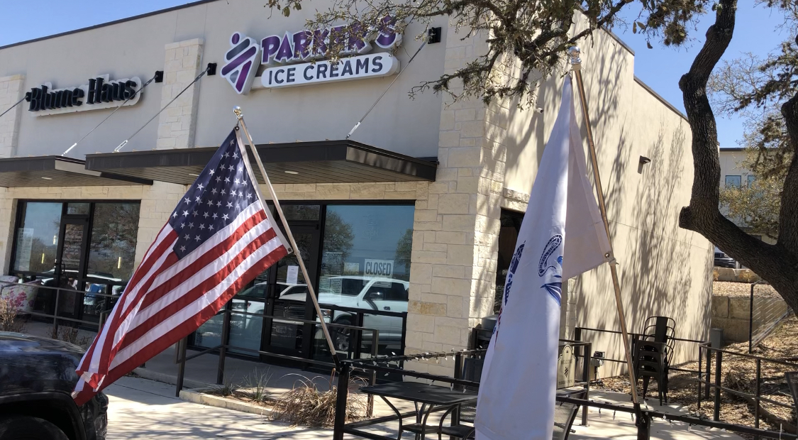 Parkers Ice Cream flags Creative Lifestyles